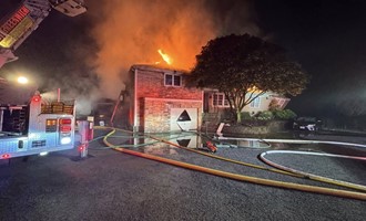 3rd Alarm Structure Fire on South County Trail Brings Heavy Fire Conditions in East Greenwich