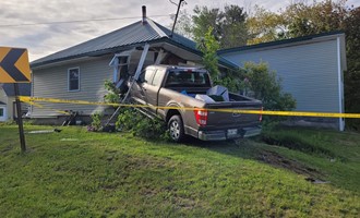 Vehicle Crashes Into Firefighter