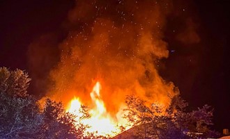 Structure Fire in Rosemary Beach