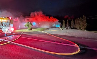 Fleming Crews Assist at Structure Fire in Port Byron