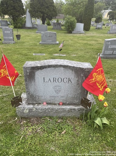 Waterbury Fire Department Honors Former Members with Memorial Day Flag Tribute