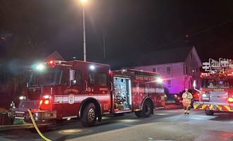 Dover Firefighters Responded Nighttime Structure Fire