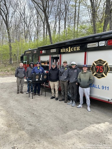 Lyme Fire Company Supports Mount Archer Trail Race