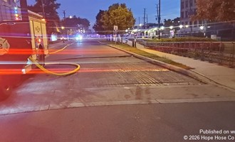 Hope Hose Company No. 2 Assisted at Riverside Township Building Fire