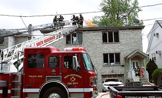 Afternoon Fire Damages South Hackensack Home