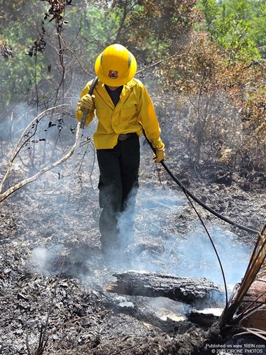 WILDLAND FIREFIGHTER SANDRA CIRONE