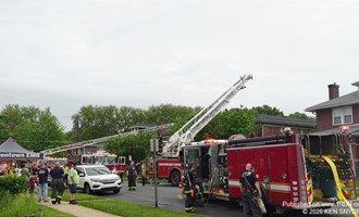 Allentown has Fast Moving Roof Fire