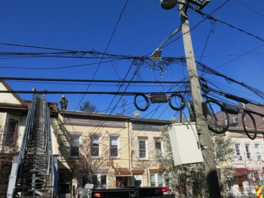 Union City overhead wires