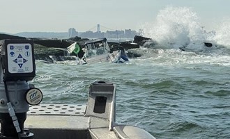 Three People Rescued from Breezy Point Jetty