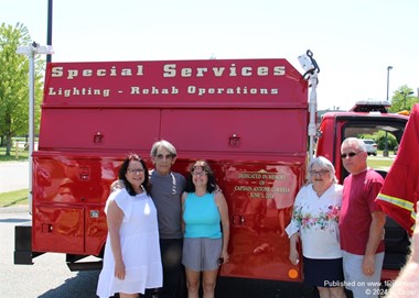 Special Services Honors Deceased Member