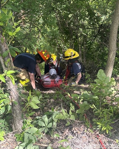 Rope Rescue Training Proves Vital During Montour Trail Emergency