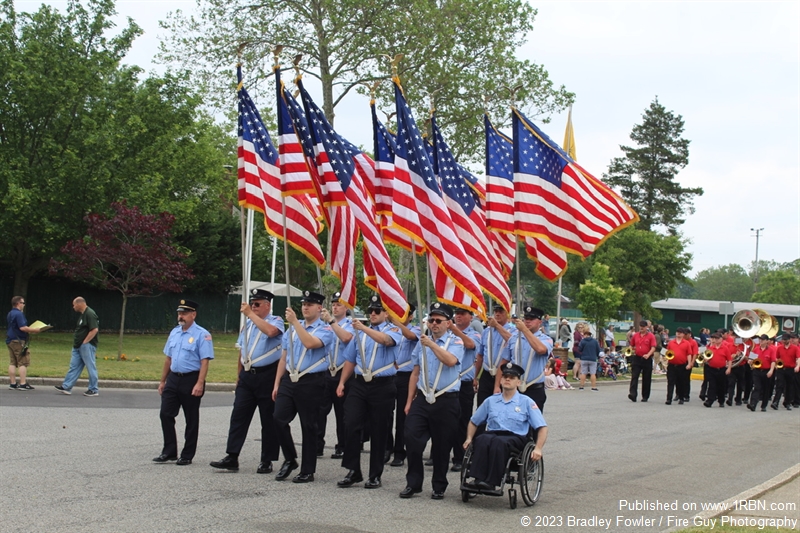 Lindenhurst FD host 63rd Parade and Drill