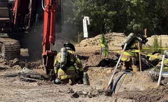 Gas Main Strike Leads to Hazardous Materials Response