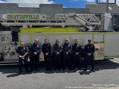 Coatesville Firefighters Support Physical Agility Testing for Prospective Candidates
