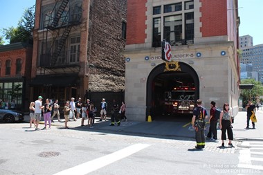 Tourists and Ghost Buster fans