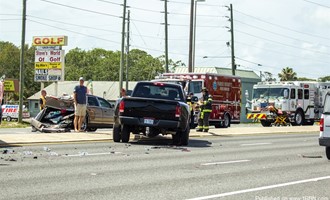 Multi car MVA on US 19 Pasco County