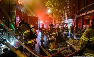 Second Alarm Bar Fire In Downtown Troy