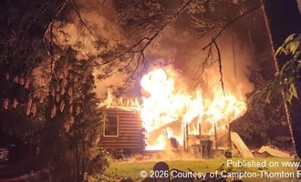 Thornton House Fire Contained During Severe Thunderstorm