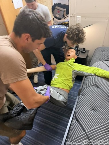 Edgartown EMTs Participated in Refresher Training