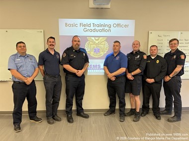 Bangor EMS Members Earn National Field Training Officer Credentials