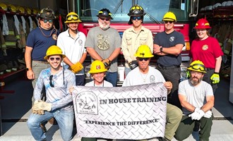 IN HOUSE TRAINING HOLDS BASIC WILDLAND FIELD DAY
