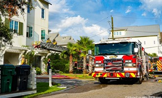 Structure Fire in Inlet Beach