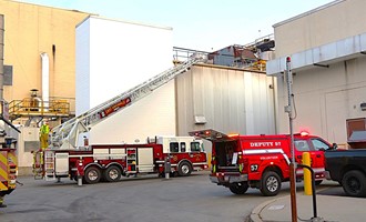 Commercial Building Fire in Upper Hanover Twp.