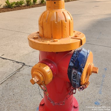 Nashville downtown fire Hydrant