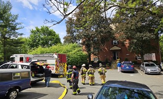 Apartment Building Fire
