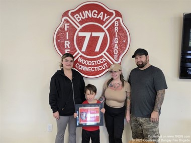 Bungay Fire Brigade Honors Young Hero for Quick Action