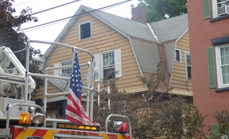Structure fire for Jamestown N.Y.