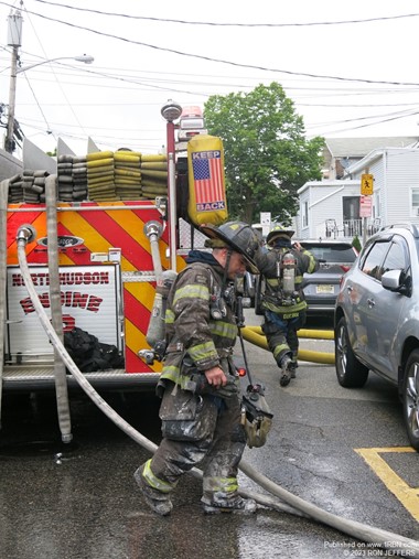 North Hudson Engine Co. 9 First due Captain Carlos Perez