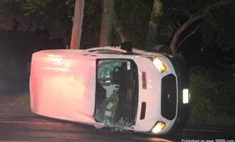 Second Overturn on Mill Rd in Yaphank
