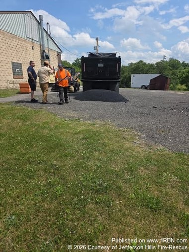 Jefferson Hills Fire-Rescue Thanks Local Company for Training Donation