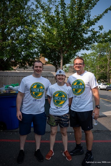 Secaucus Firefighters Join Special Olympics Torch Run