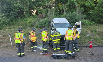Gettysburg Firefighters Responded to Two-Vehicle Crash