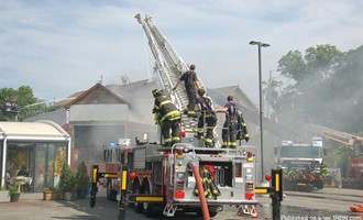 FOUR ALARMS FOR AN ENGLEWOOD CLIFFS RESTAURANT
