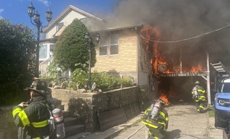 Three-Alarm Fire Displaces Multiple Families on Ely Avenue in Norwalk