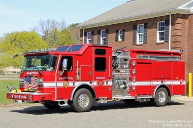 Hampton receives two new pumpers