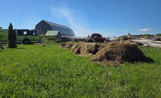 Multi-Agency Crews Contained Barn Fire in Champlain
