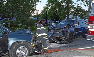 Two Transported After Crash on East Falmouth Highway
