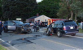 Two Transported Following Head-On Crash in Falmouth