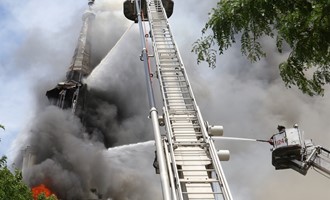 Three Alarm Fire Destroys Historic Church