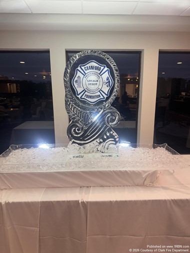 Clark Firefighters Attend Annual Cranford Firefighters Foundation Event