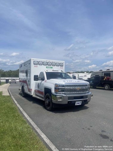 Hughestown EMS Provides Medical Coverage at NASCAR Race Weekend