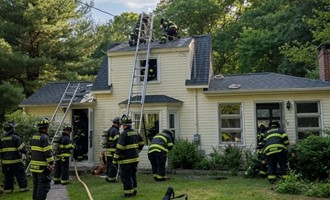 Chopmist Hill Firefighters Assist at Working Structure Fire on Knight Hill Road