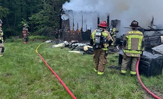 Newbury Firefighters Contain 2nd Alarm Structure Fire in South Newbury