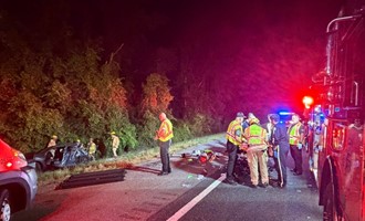Two Trauma Patients Airlifted After Rollover Crash with Entrapment on I-75