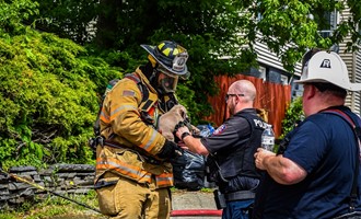 Two Dogs Rescued From A Second Alarm Fire In Rensselaer