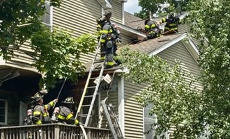 Norwalk Fire Quickly Contains Porch Fire at Multi-Family Residence on Arbor Drive